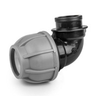 BRADAS Koljeno za PE cijev 20 mm 90° s unutarnjim navojem 3/4" PN10